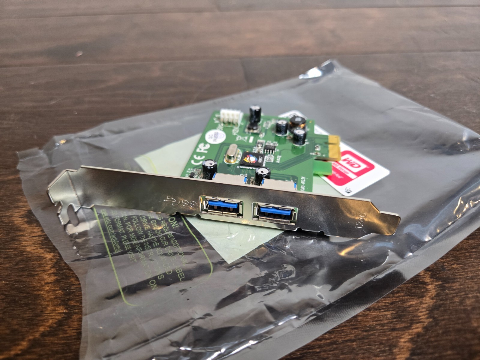 SIIG DP Superspeed USB3.0 2-Port PCle- JU-P20412-S2 