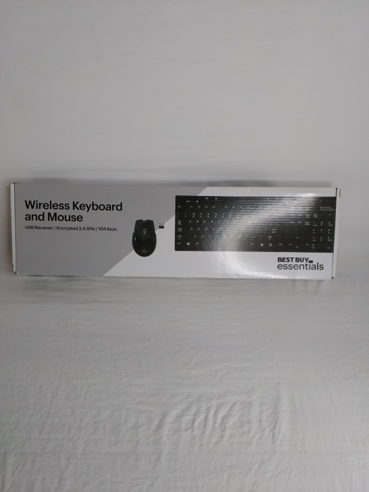 Best Buy Essentials Wireless Keyboard And Mouse Encrypted 2.4 Ghz