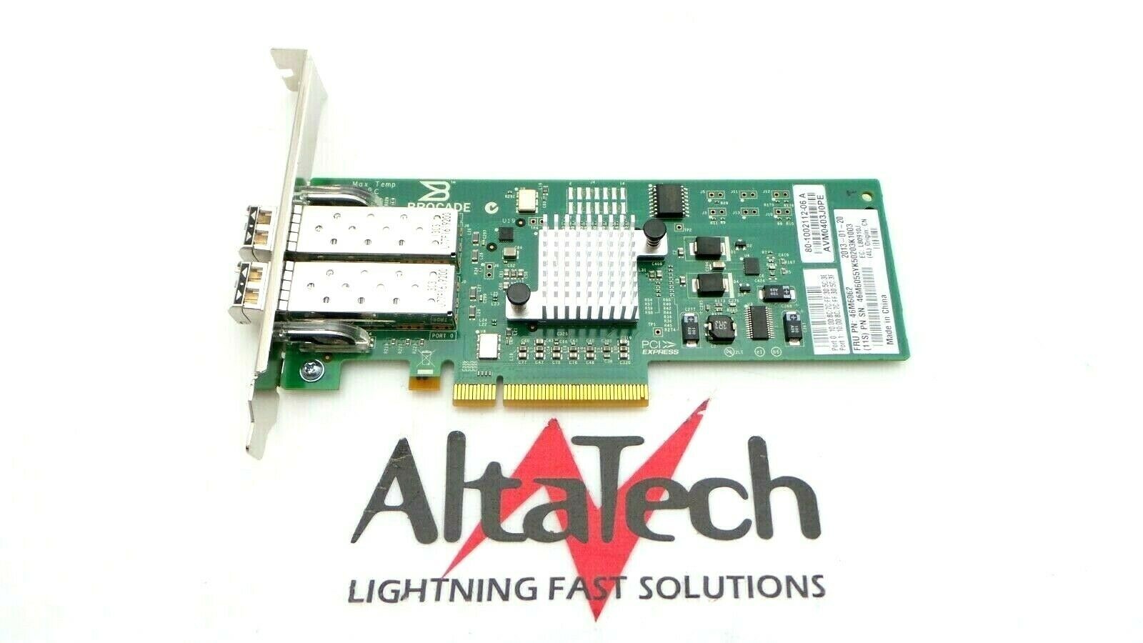 IBM 46M6062 Brocade 825 8GB Dual-Port FC Host Bus Adapter