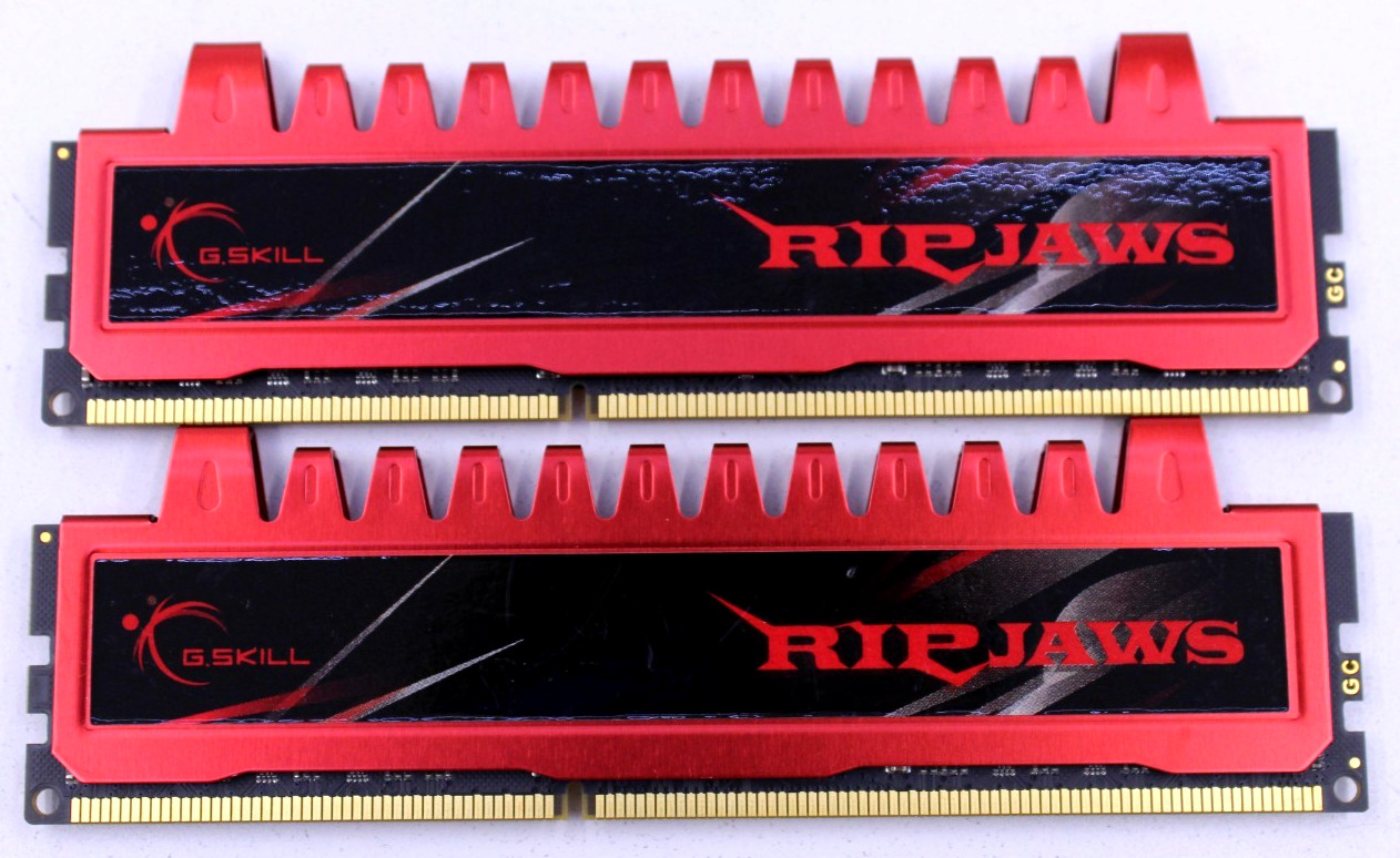 G.Skill Ripjaws 8GB (2x4GB) DDR3-1600 Desktop Memory RAM Kit F3-12800CL9D-8GBRL