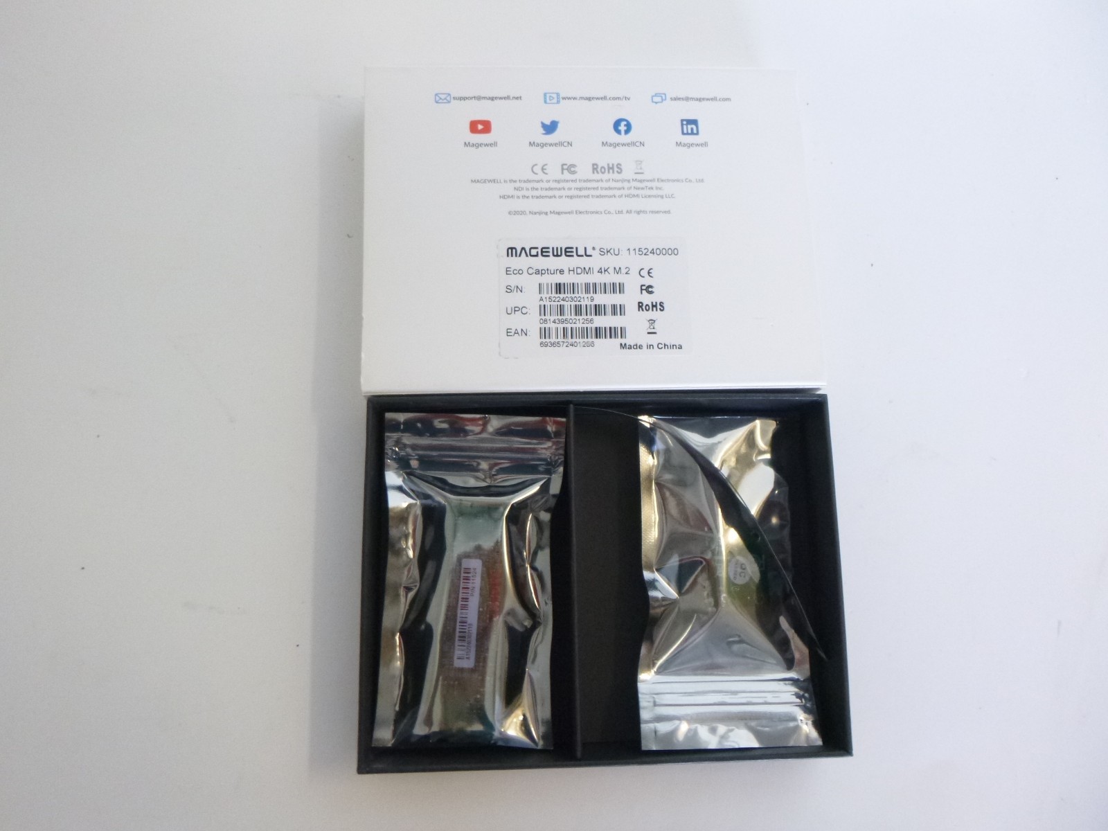 Magewell Eco Capture HDMI 4K M.2 - 11524