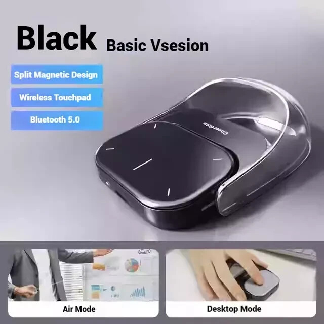 Cheerdots 2 Bluetooth Wireless Detachable Air Mouse Touchpad Laser AI Recording