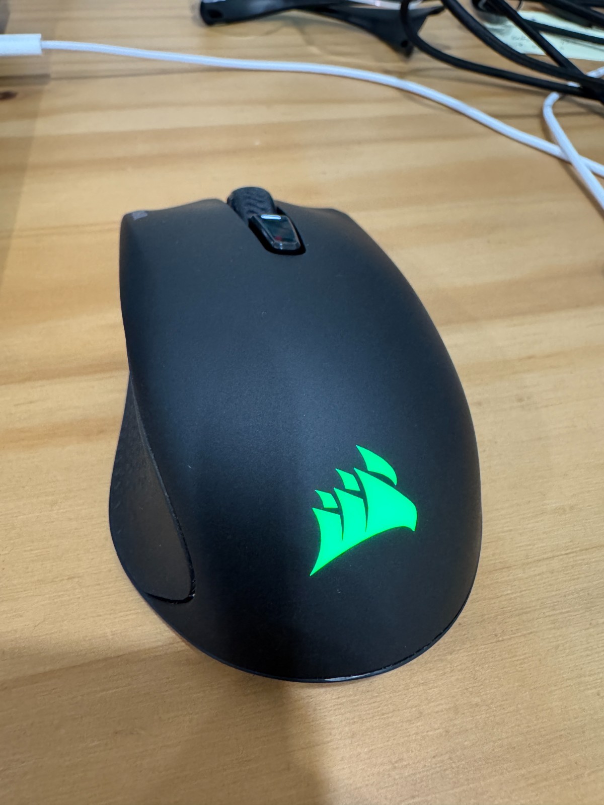 CORSAIR - HARPOON RGB Wireless FPS Optical Gaming Mouse with Bluetooth - cable