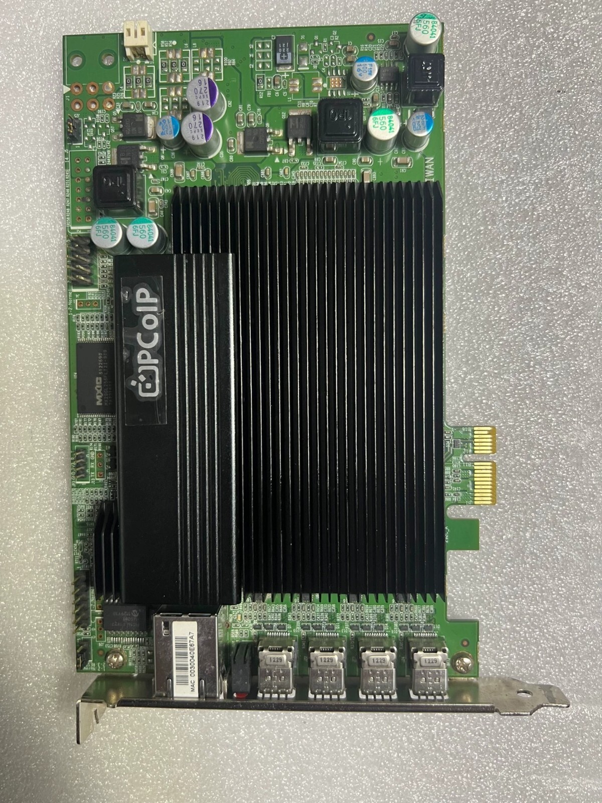 Dell 0WCWR TERA2240 PCoIP PCIe Quad Port Host Card Remote Management Adapter