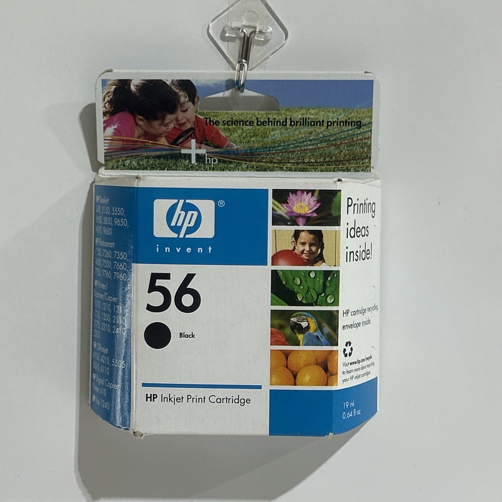 Genuine HP Invent 56 Black Ink Cartridge Inkjet Print New Sealed EXP MARCH 2000