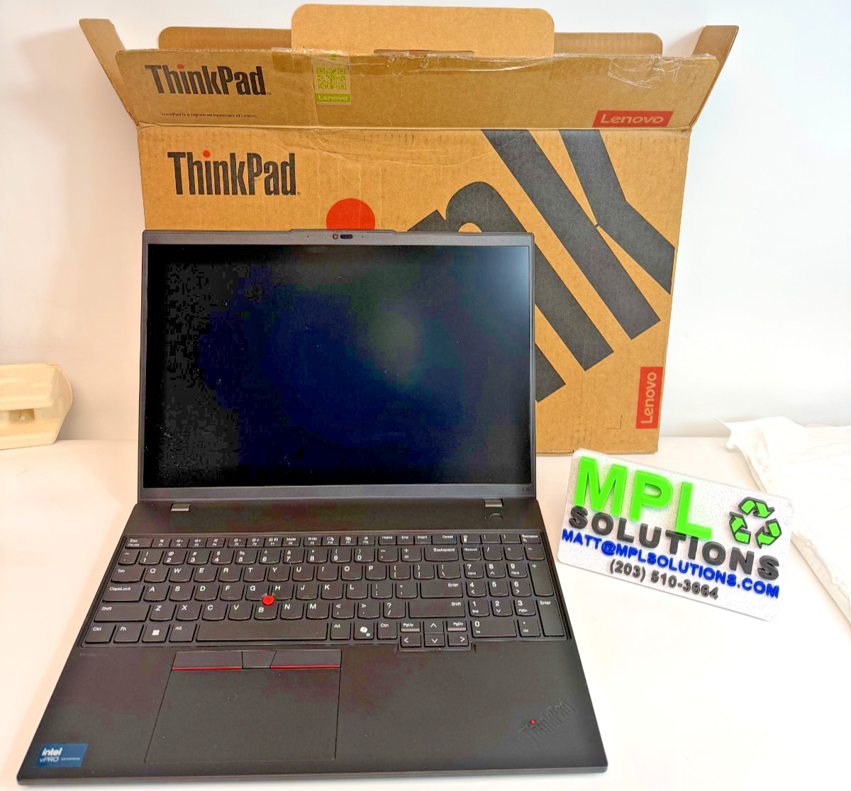 Lenovo ThinkPad L16 Gen 1 - 16"  Core Ultra 7 165U V Pro 16GB 512GB NVMe WUXGA