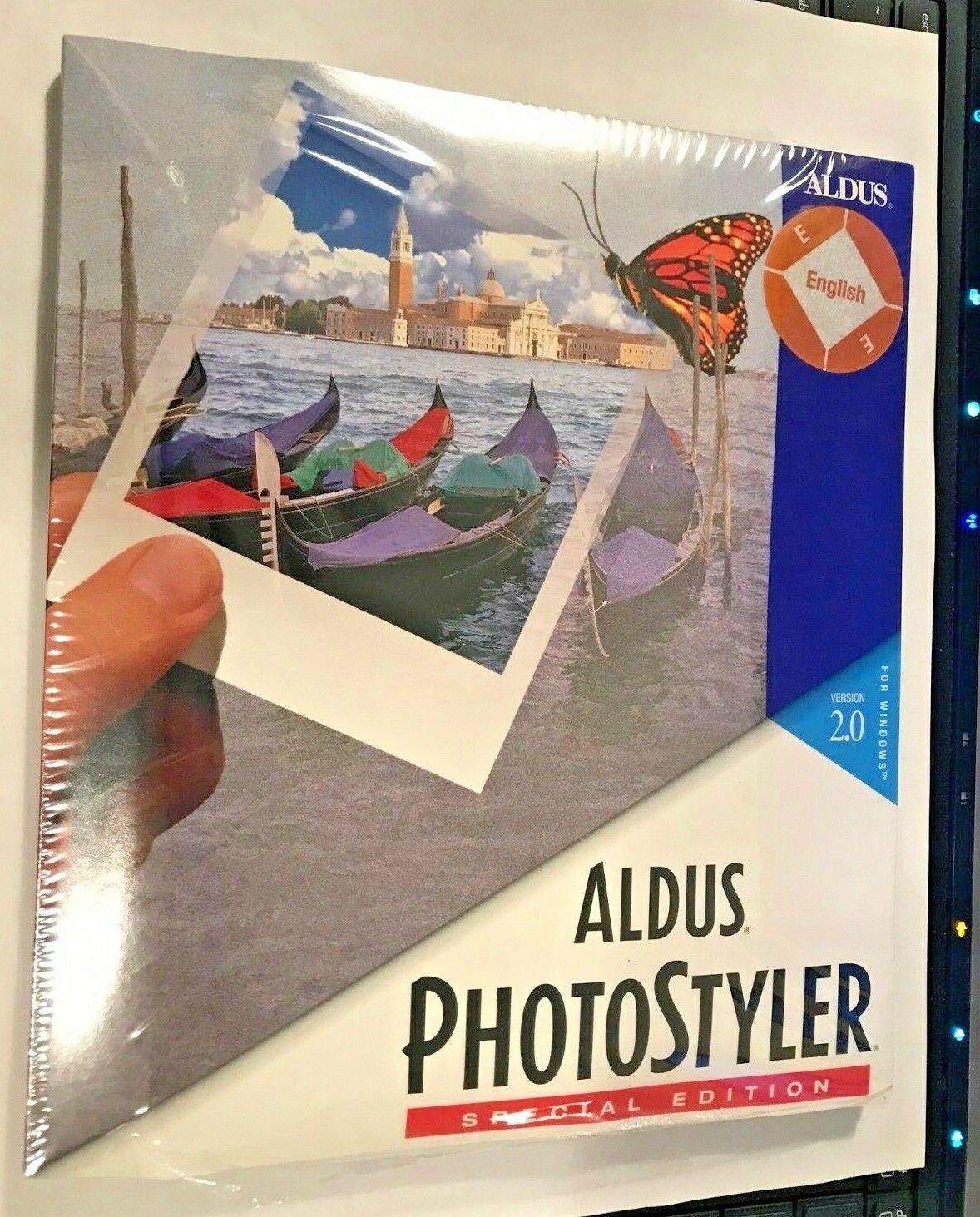 VINTAGE NEW SEALED 1994 ALDUS PHOTOSTYLER VER 2.0A SPECIAL EDITION WINDOWS 3.1 
