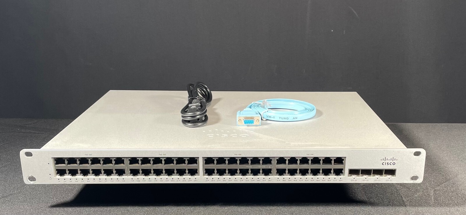 Cisco Meraki MS210-48FP-HW  48 Port  PoE+ Switch -Unclaimed-Same Day Shipping