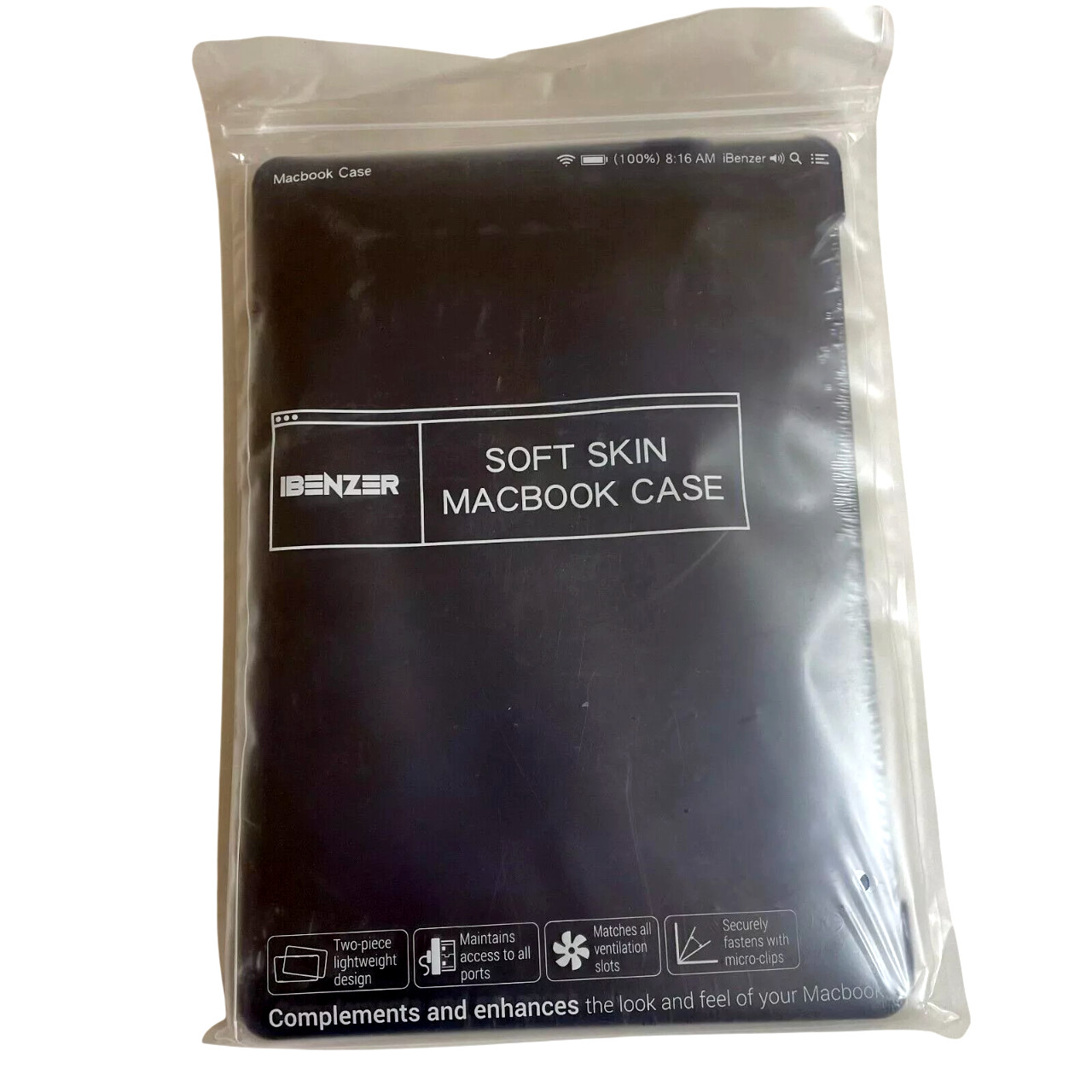 IBENZER Soft Skin Compatible with New MacBook Air 13 inch Case 2022 2021 2020