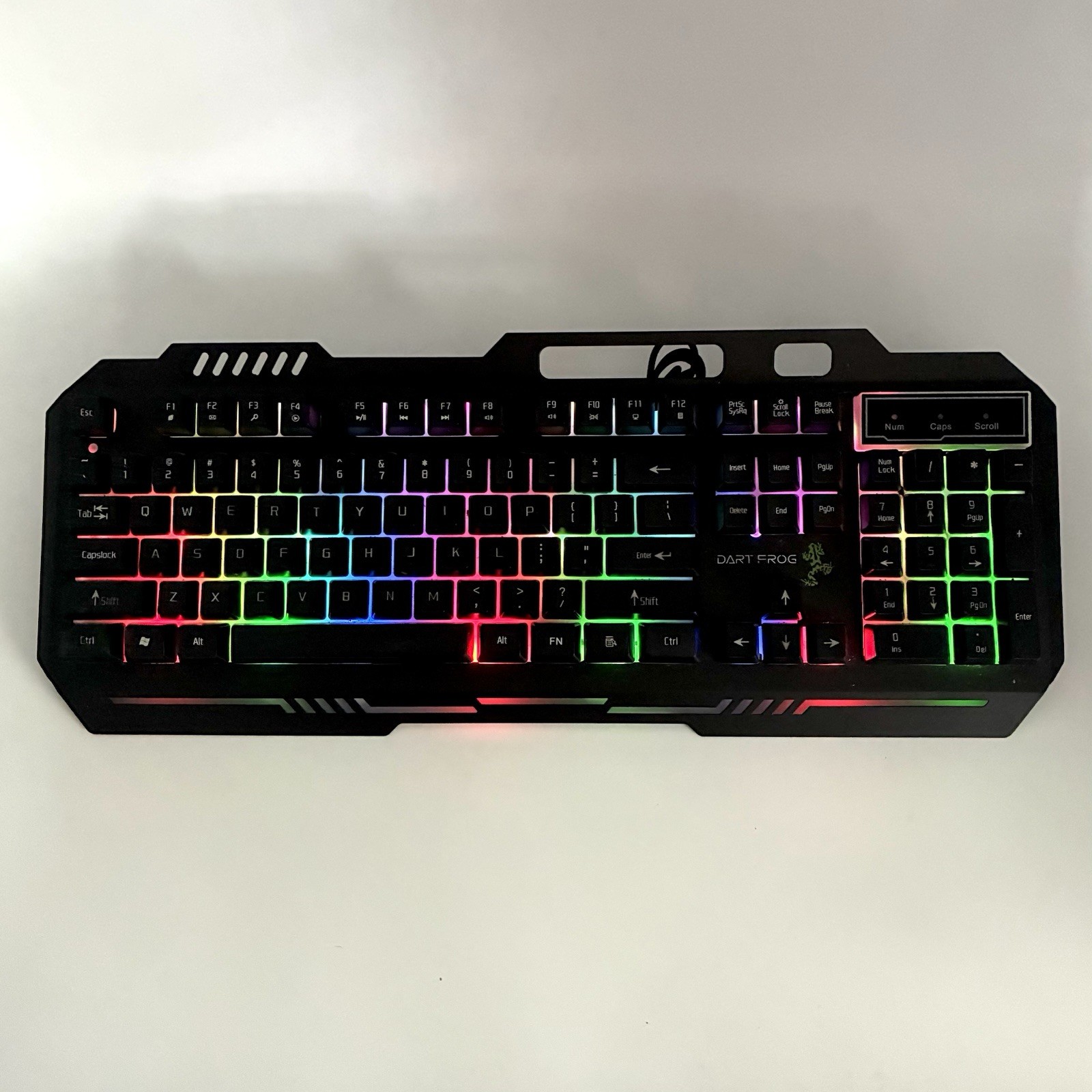 Merkury Innovations Evo Core Nemesis RGB Gaming Keyboard Anti-Ghosting USB (H)