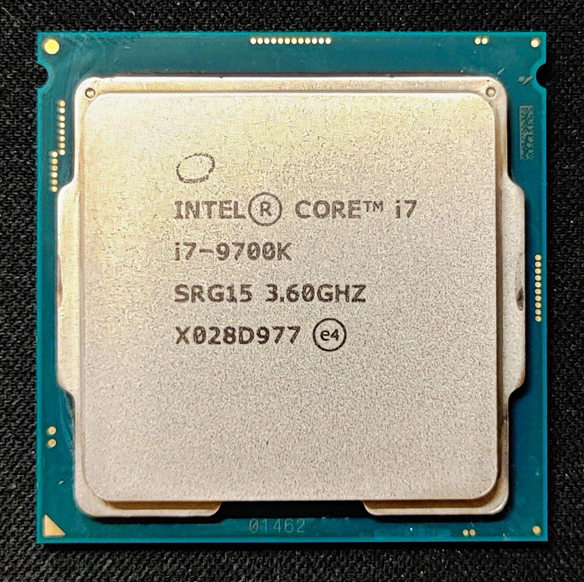 Intel Core i7-9700K 8-Core 3.60GHz LGA1151 CPU Processor SRG15