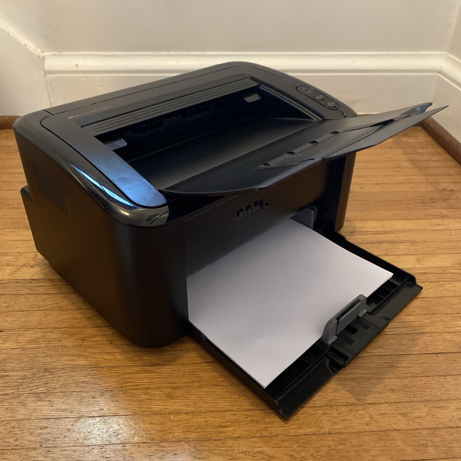 Samsung ML-1665 Compact Monochrome Laser Printer 266 Total Pg Count W 91% Toner