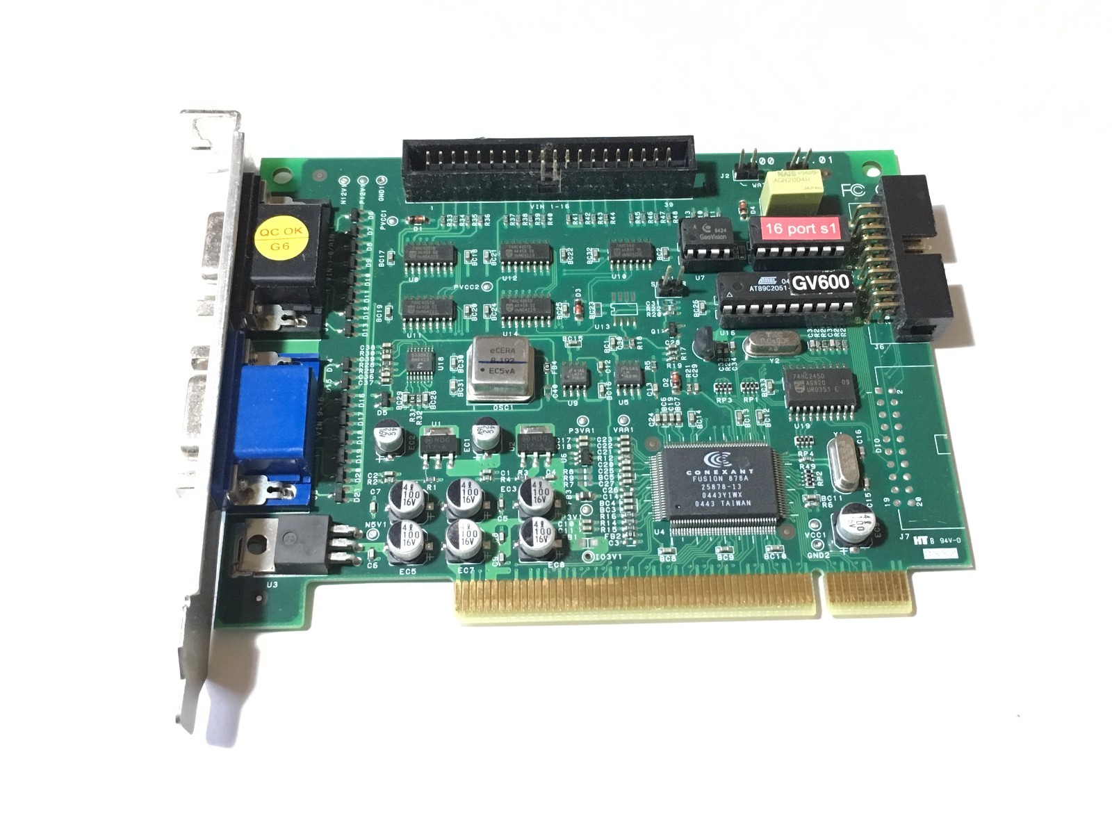 Geovision GV-600 V3.00 4 port PCI DVR Capture Card