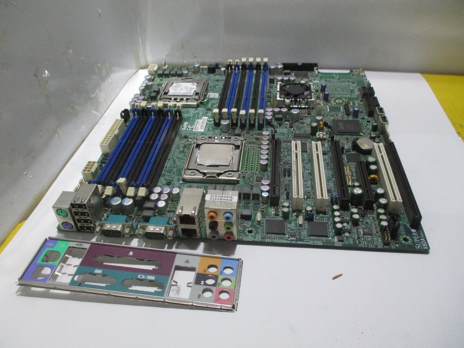 Supermicro X8DAI Server REV 1.1 Main Board Motherboard w/x2 Intel Xeon QGYA