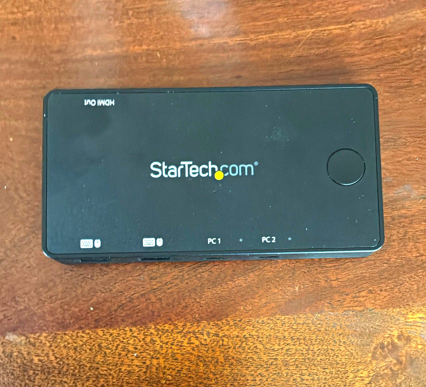 StarTech.com SV211HDUC Powered 2-Port USB-C to HDMI KVM Switch Black
