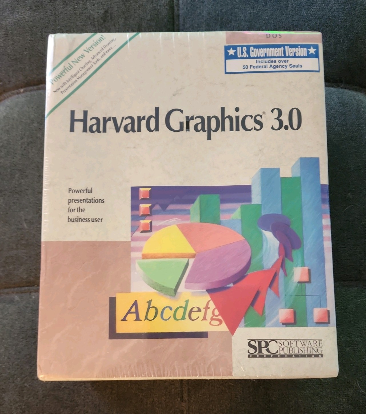 Software Publishing Harvard Graphics 3.0 Network Ready 15-0803-99 3.5” HD Disks