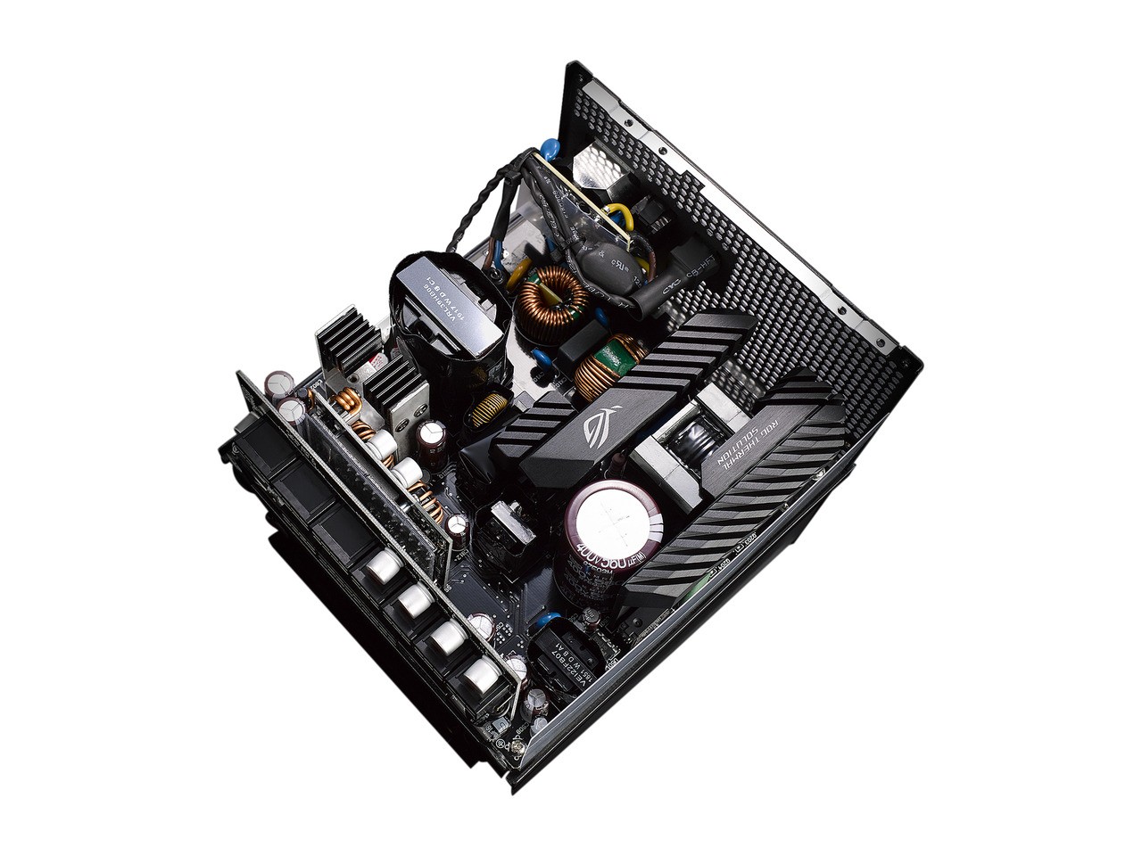 ASUS ROG Strix 750 Fully Modular 80 Plus Gold 750W ATX Power Supply with 0dB