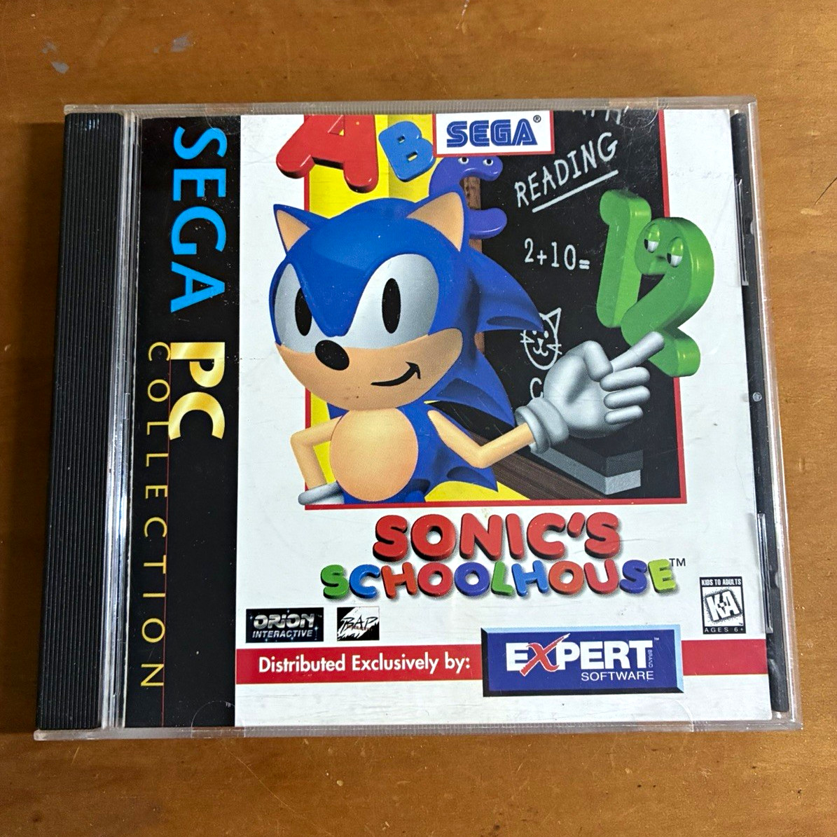 SEGA Sonic's Schoolhouse PC CD for Windows