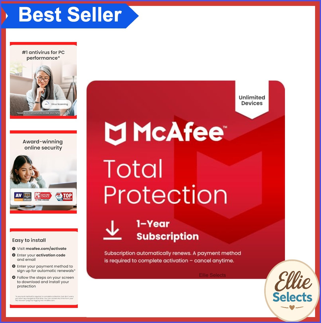 Antivirus Software 2026 10 Devices Real Time Protection VPN Identity Monitoring