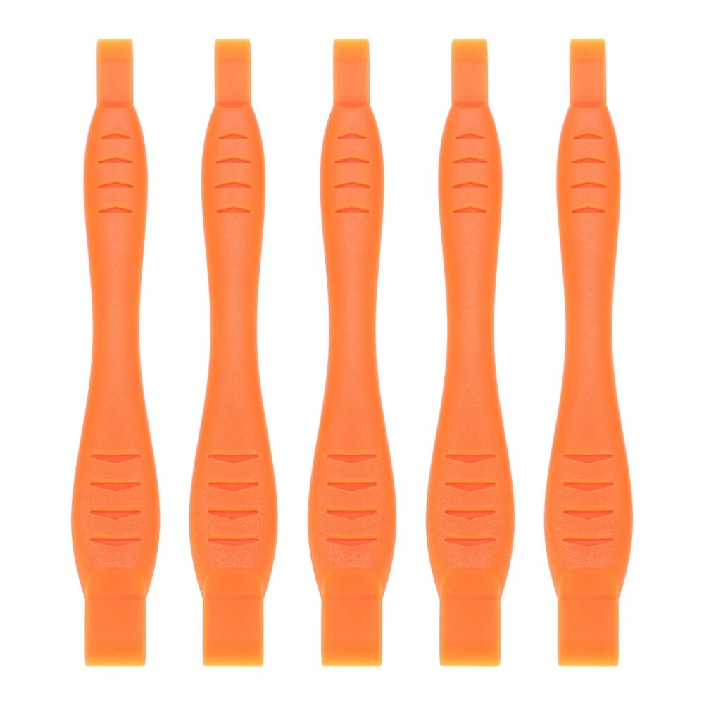 5pcs Plastic Pry Spudger Tool Orange cell Mobile Pad Tab iPhone case Opening Pry
