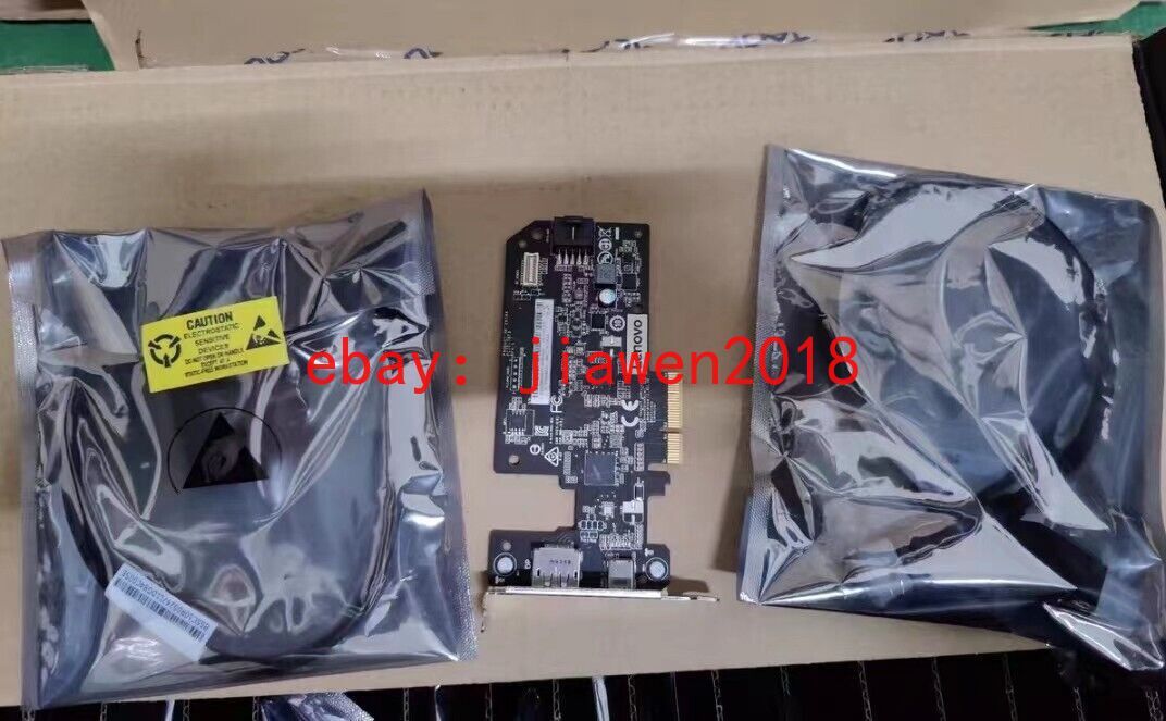 Original Lenovo ThinkStation Thunderbolt 3 PCIe Riser Expansion Card 5C50W00870