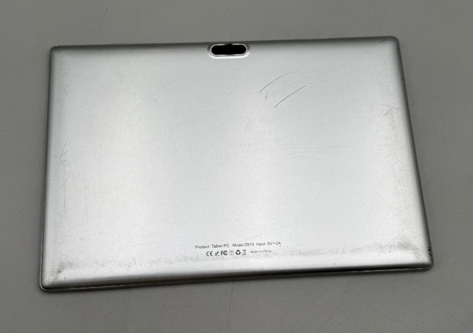 Android Tablet PC ZB10 10" Gray Fair Condition