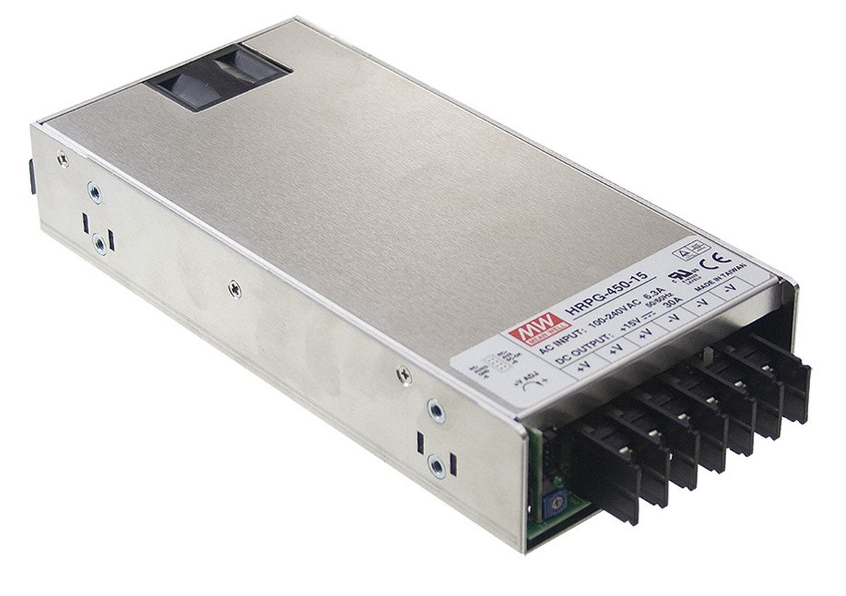 MW Mean Well HRPG-450-24 24V 18.8A 450W Single Output with PFC Function Power