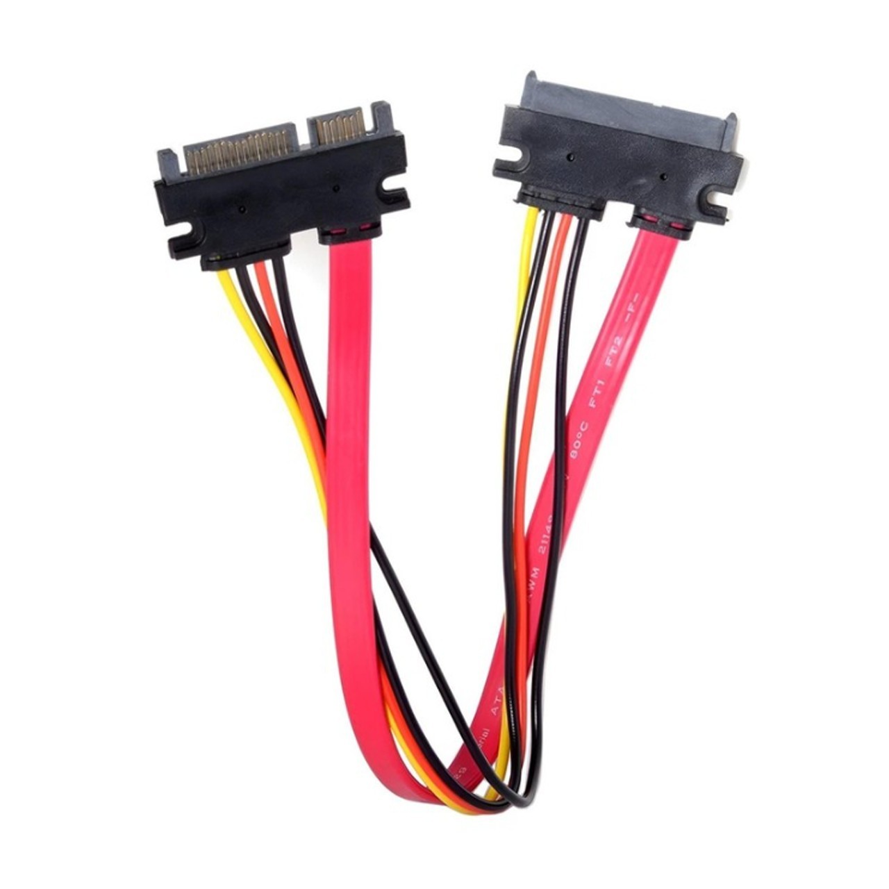 SATA 7+15 Pin Extension Cable Male to Female 22 Pin Data Power for HDD SSD 1-5x