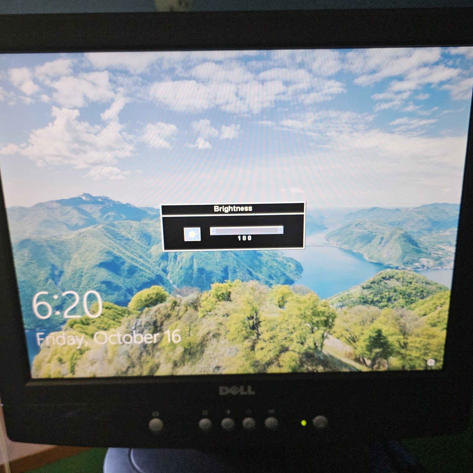 Dell E151FPb 15" LCD Monitor VGA Tested & Working 