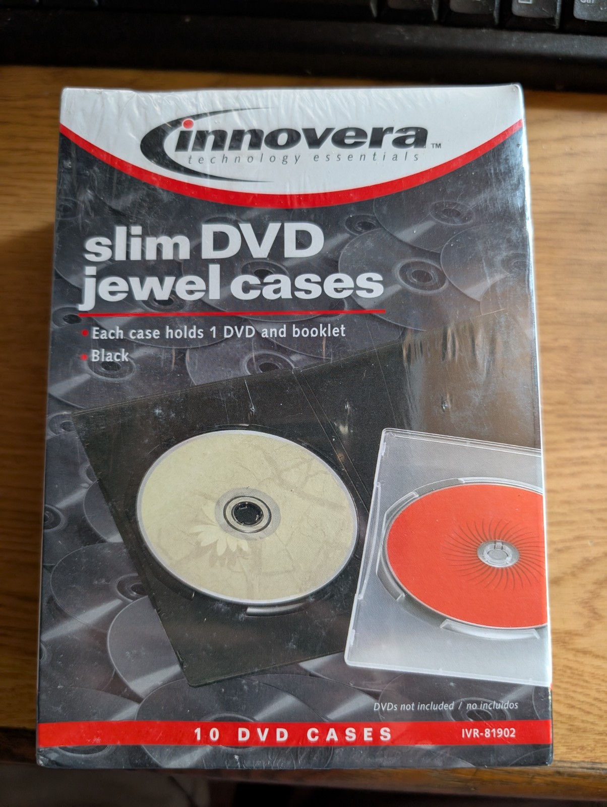 Innovera IVR-81902 SLIM DVD JEWEL CASES