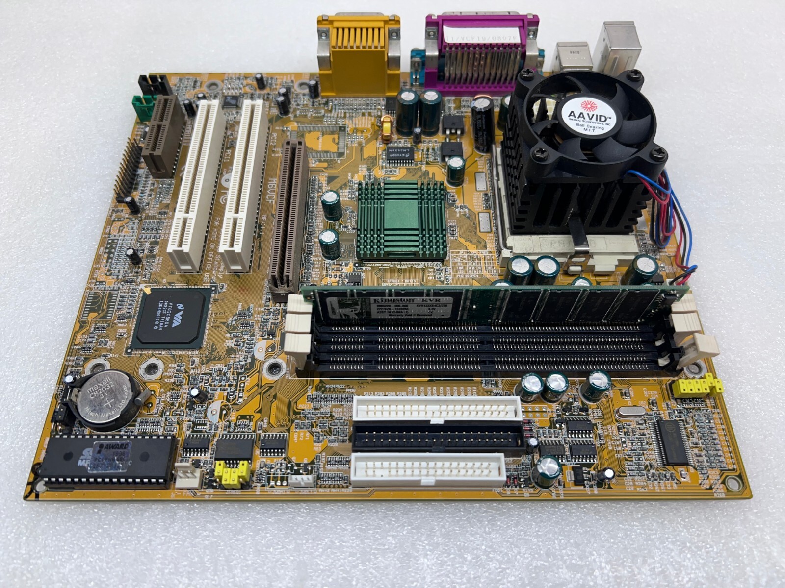 Biostar M6VCF Rev:1.1 Motherboard with 1GB VIA CPU and 256MB RAM 