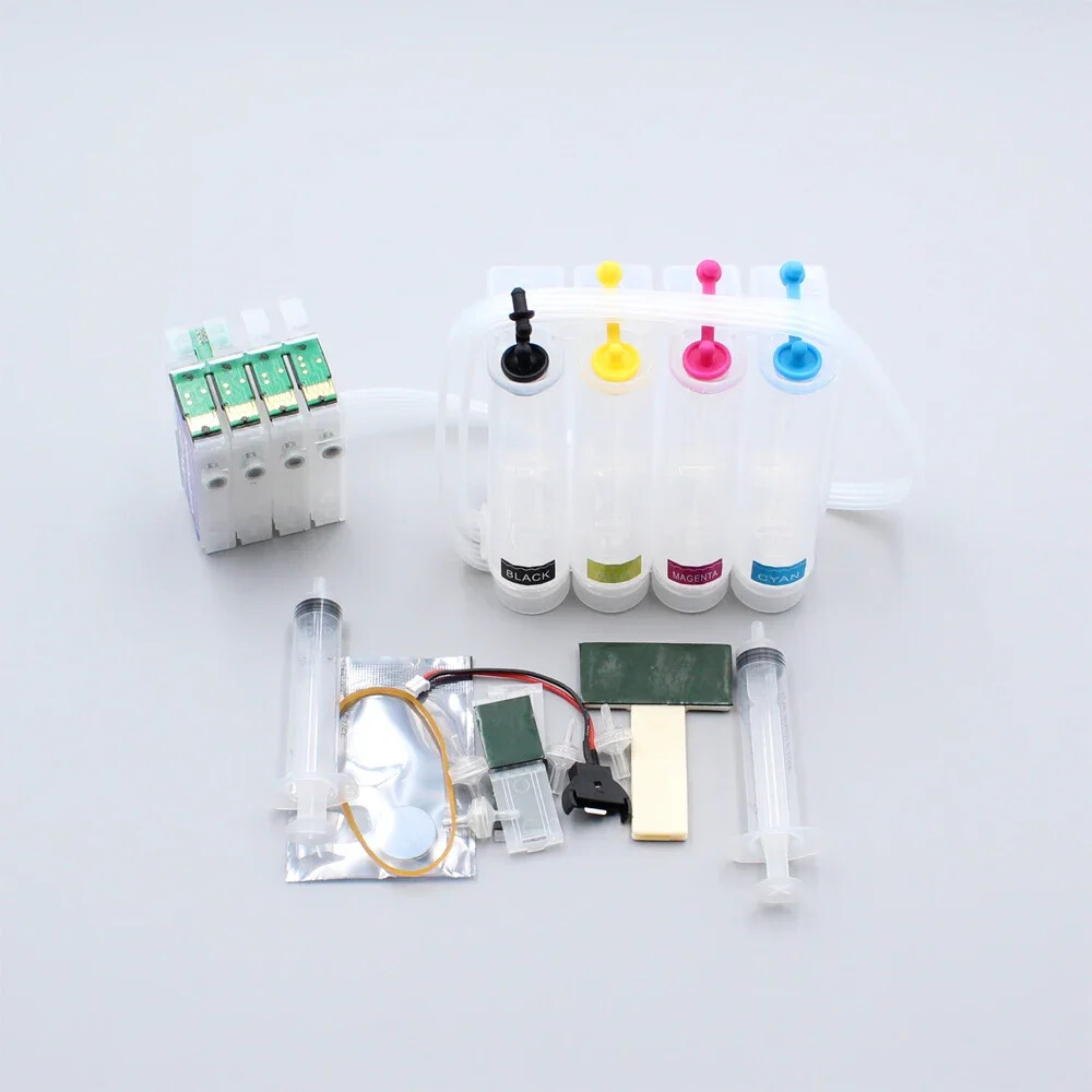 4Color Ciss System with ARC Chip for Eps XP-201 XP-204 XP-401 WF-2532 Printer