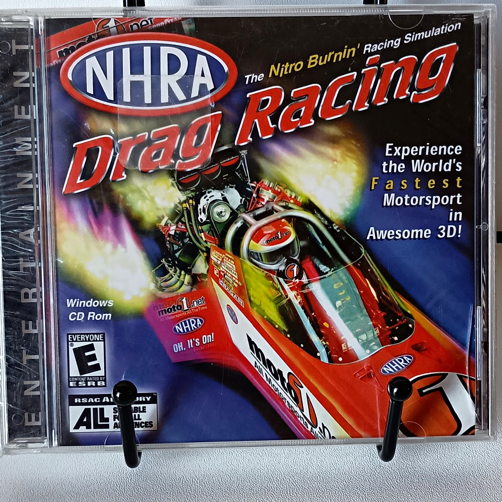 NHRA Drag Racing - PC Game CD-ROM for Windows - Sealed w/wear