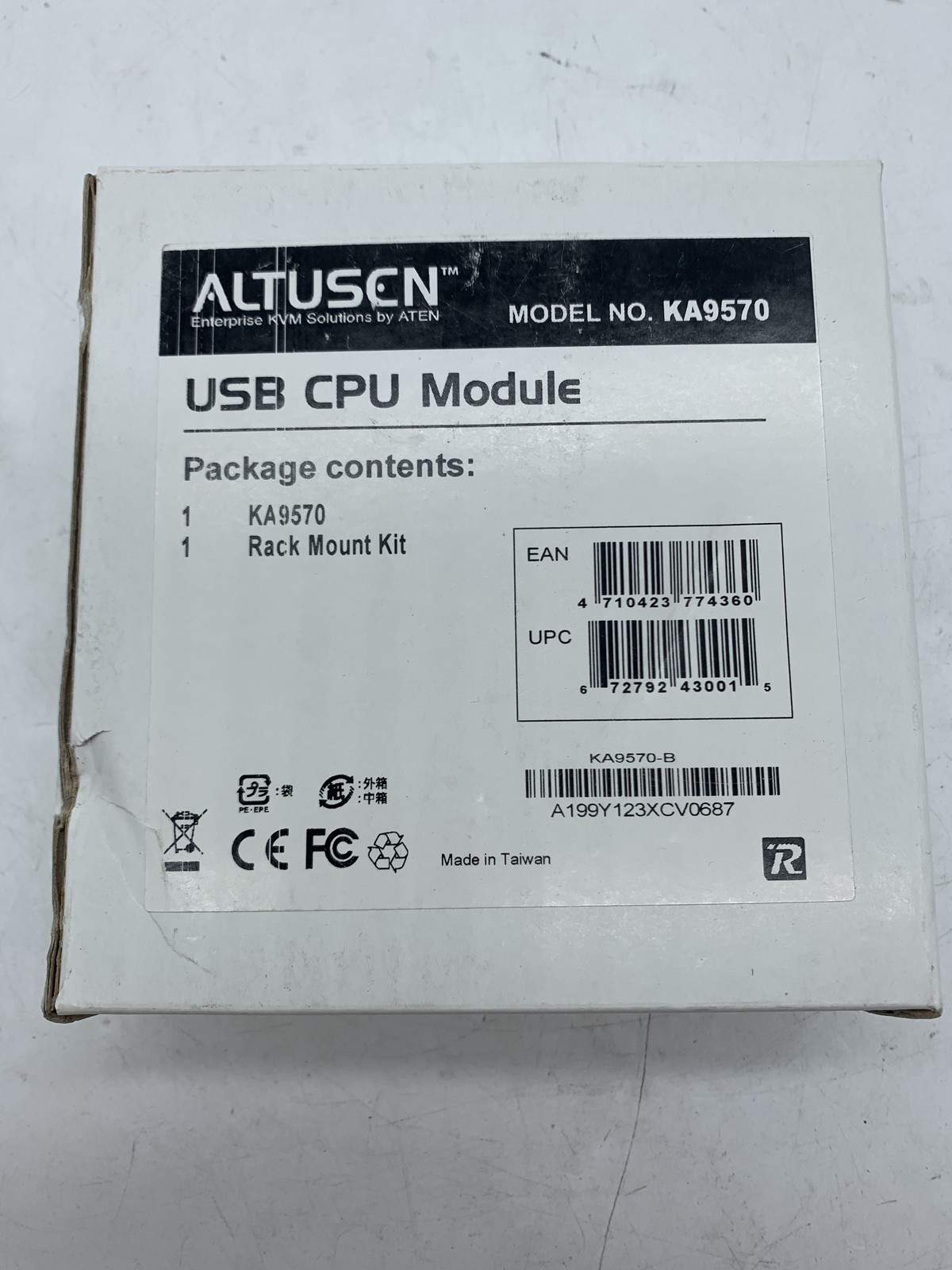 NEW SEALED Altusen KA9570 USB CPU Module Includes Mount Kit ~ 