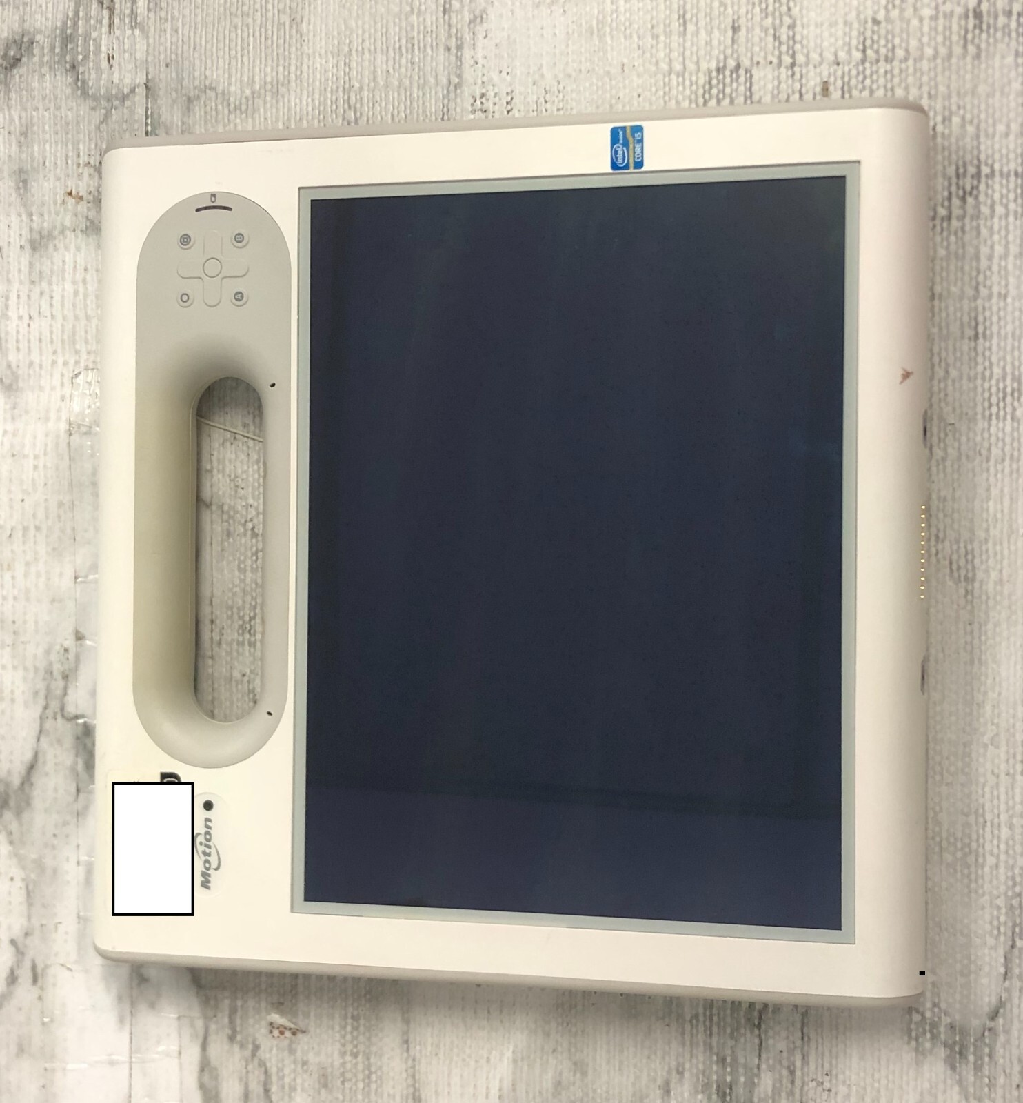 -BAD BATTERY* MOTION COMPUTING MC-F5 CFT-003 i5-337u @1.80GHz 4GB RAM 64GB SSD