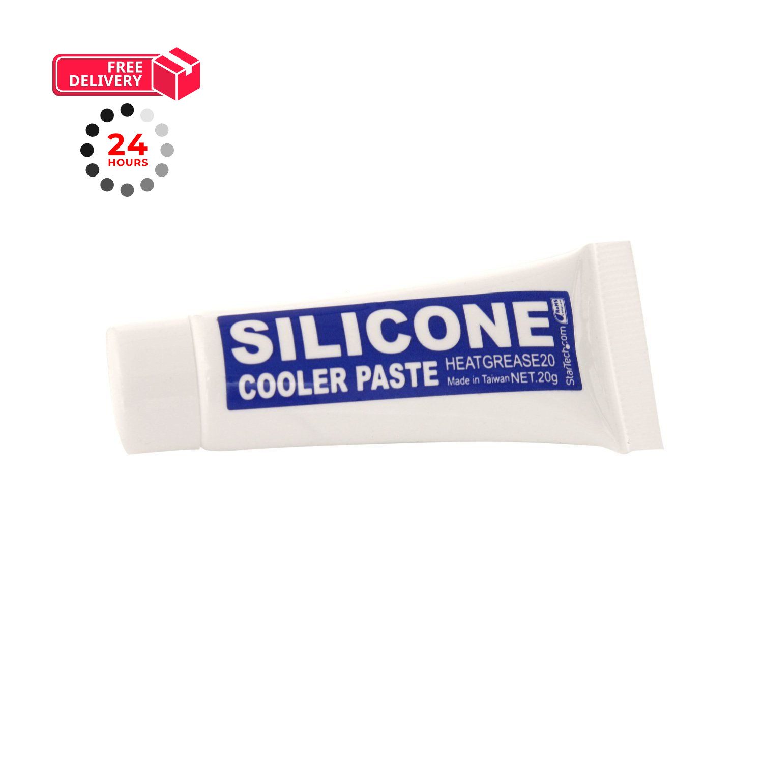 StarTech 20g Tube CPU Thermal Paste Grease Compound (HEATGREASE20) 20g, White