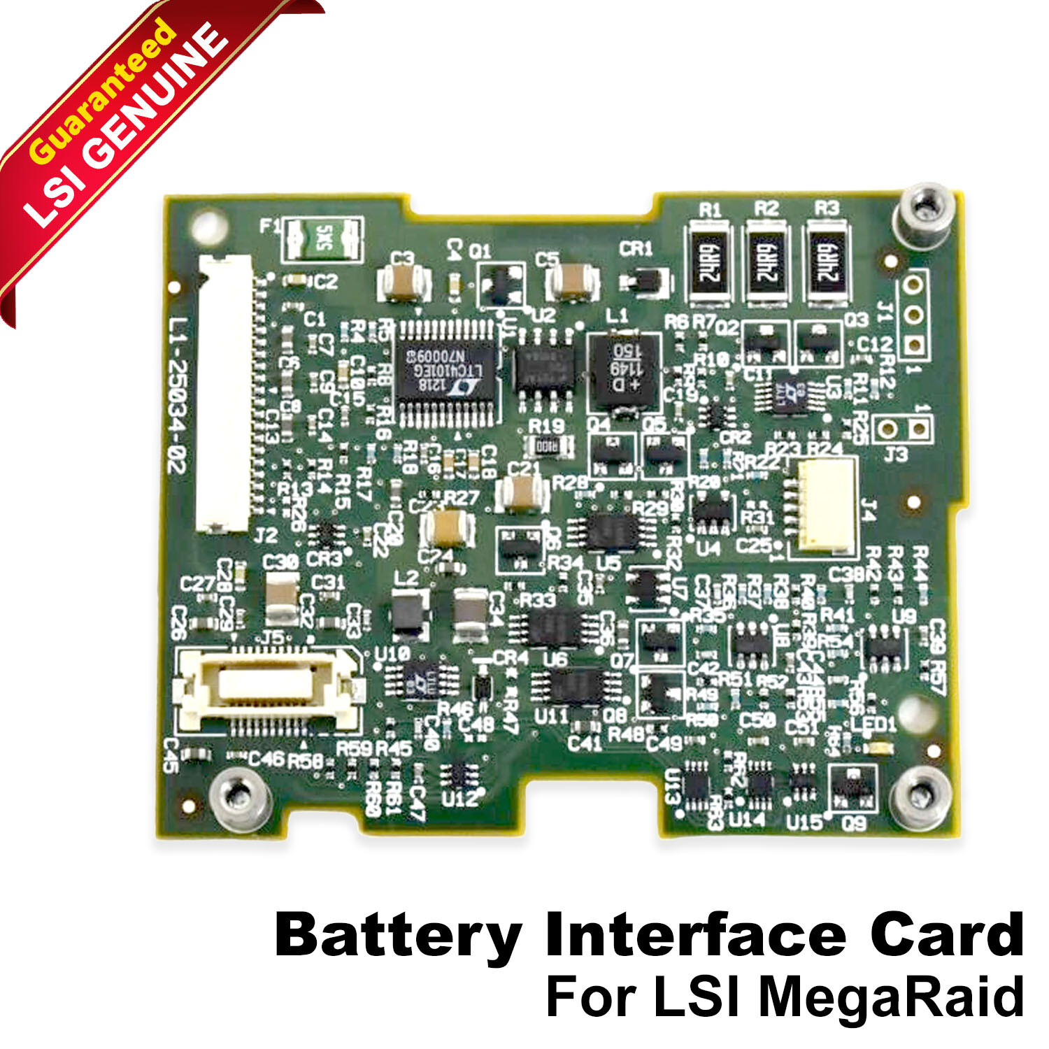 Genuine LSI LOGIC 25034-02 Battery Interface Card L1-25034-02 25034-02