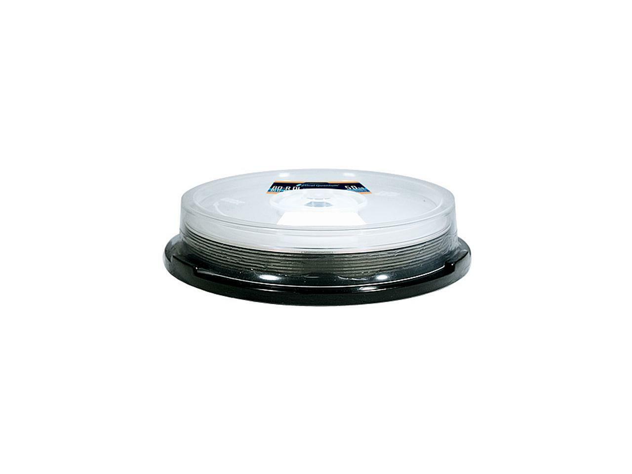 Optical Quantum 50GB 6X BD-R DL White Inkjet Hub Printable 10 Packs Disc Model O