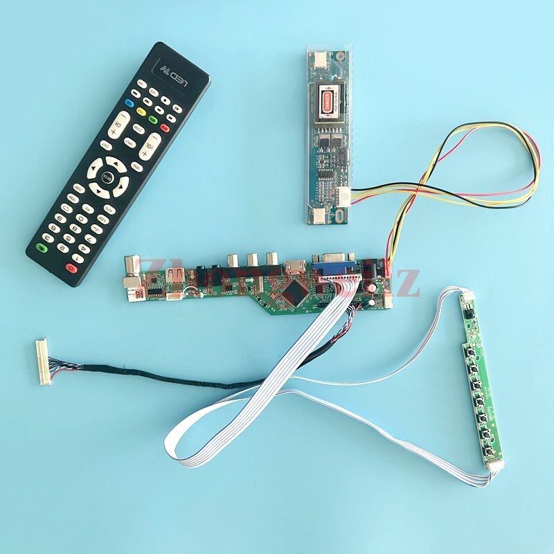 For LTN154X5-L02/L03 VGA+HDMI+AV+USB 1280x800 2-CCFL LVDS 30Pin Driver Board Kit