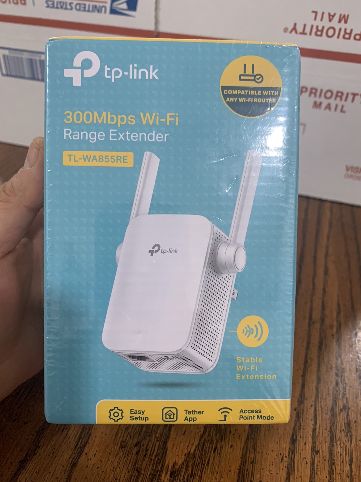 TP-Link TL-WA855RE N300 300Mbps WiFi Range Extender,
