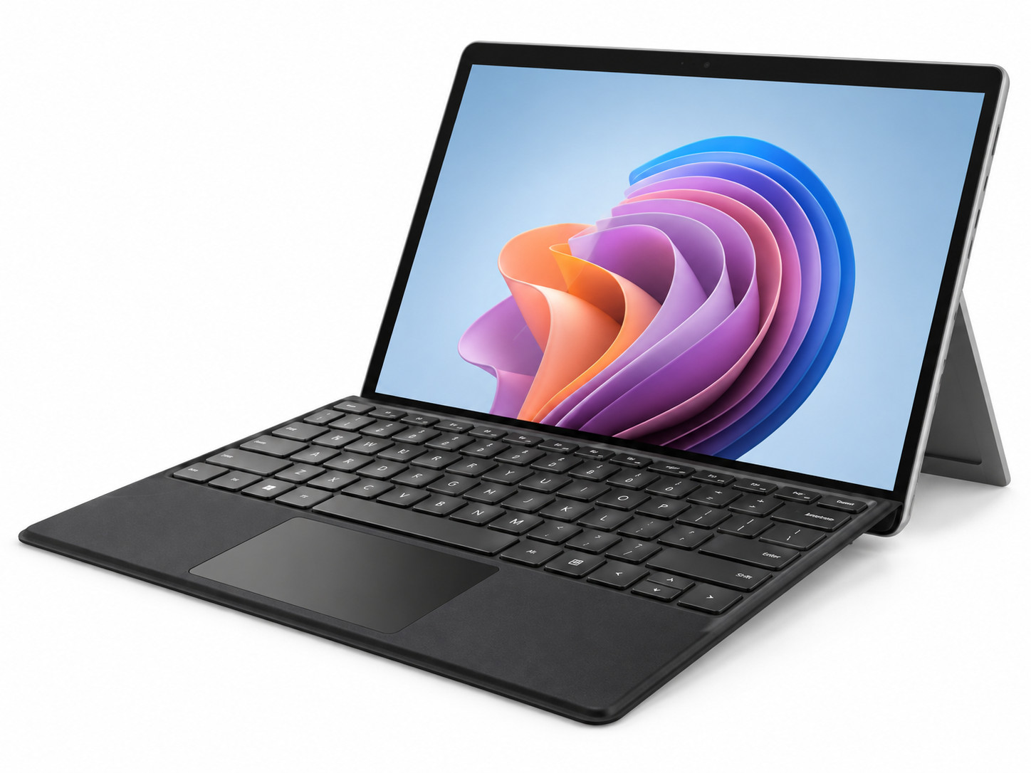 OMOTON Surface Pro Type Cover WR36 Bluetooth Backlit Keyboard Touchpad Gray