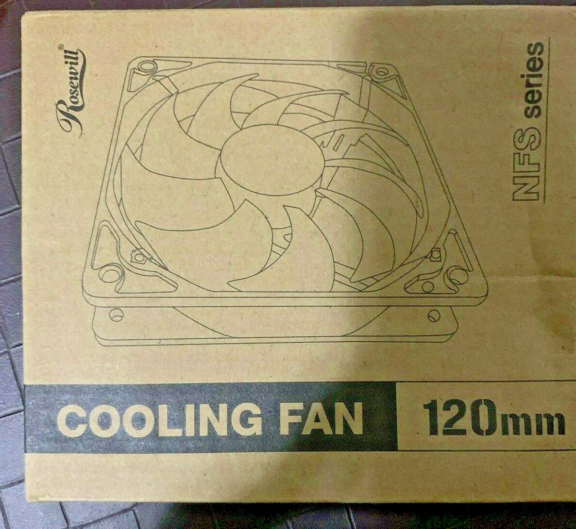 Rosewill RFTL-131209 120mm Computer Case Cooling Fan