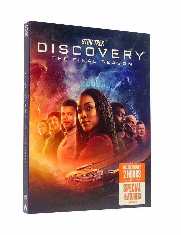 Star Trek: Discovery Season 5 DVD, 4-Disc,Box set