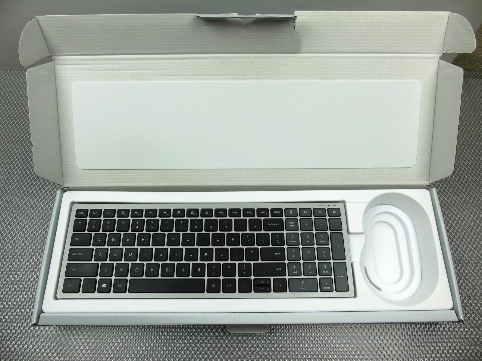 Dell KB7120Wc  KM7120W 020KV Slim Wireless Keyboard (No Mouse, No Receiver)