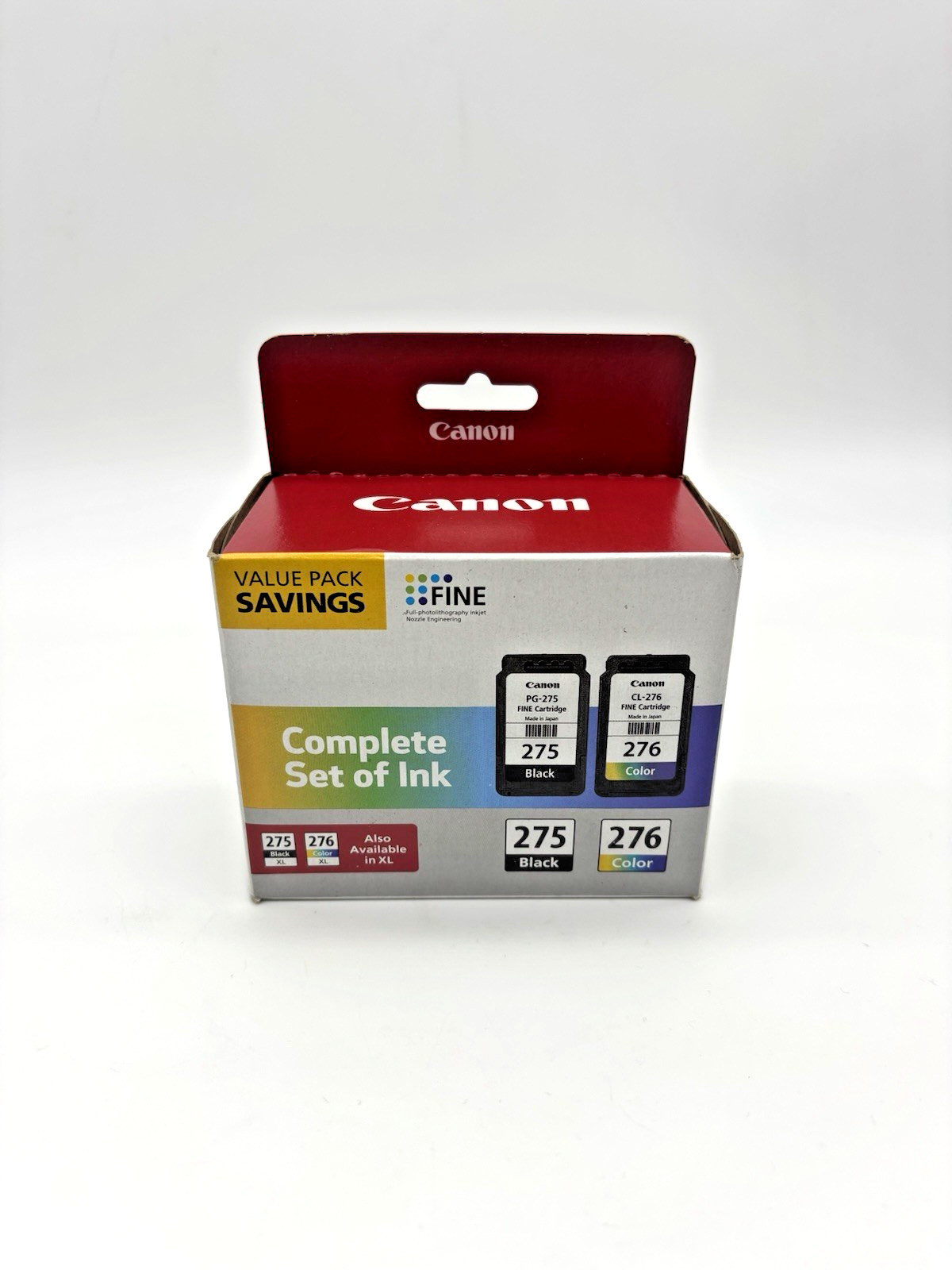 Canon 275 276 Black Color Ink Cartridge Combo Pack OEM Genuine New Sealed