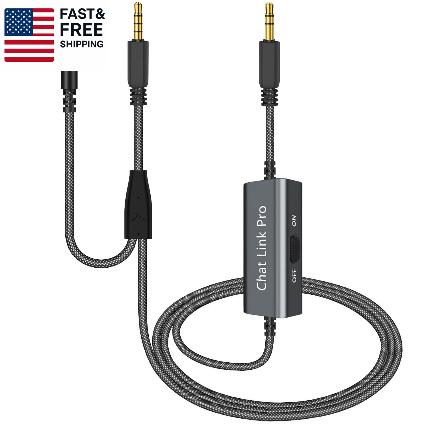 Chat Link Pro Cable for Elgato HD60 S/S+, HD 60 PRO, 4K 60 PRO, HD60 X Gaming Ca