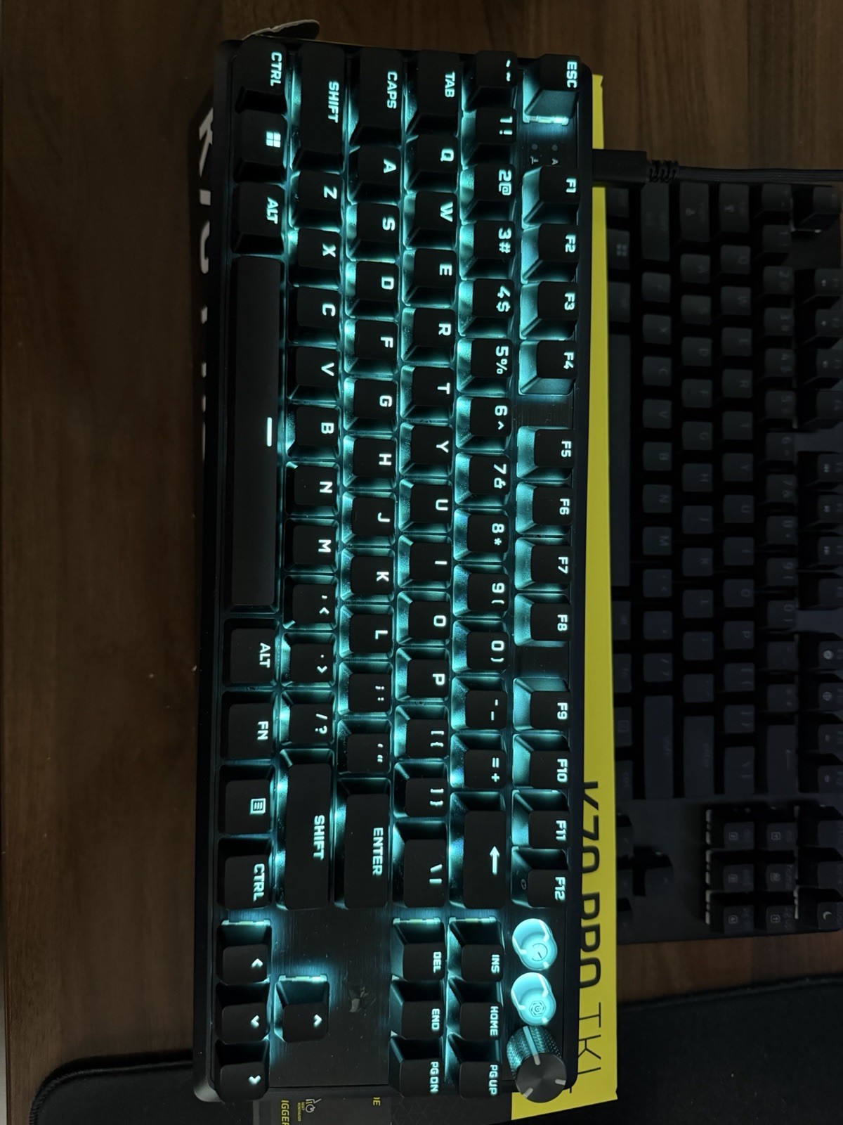 Corsair K70 Pro TKL Programmable Gaming Keyboard Wired Hall Effect Switches