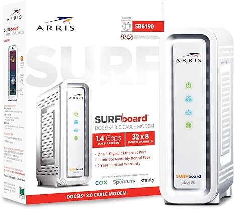 WHITE - ARRIS SURFboard