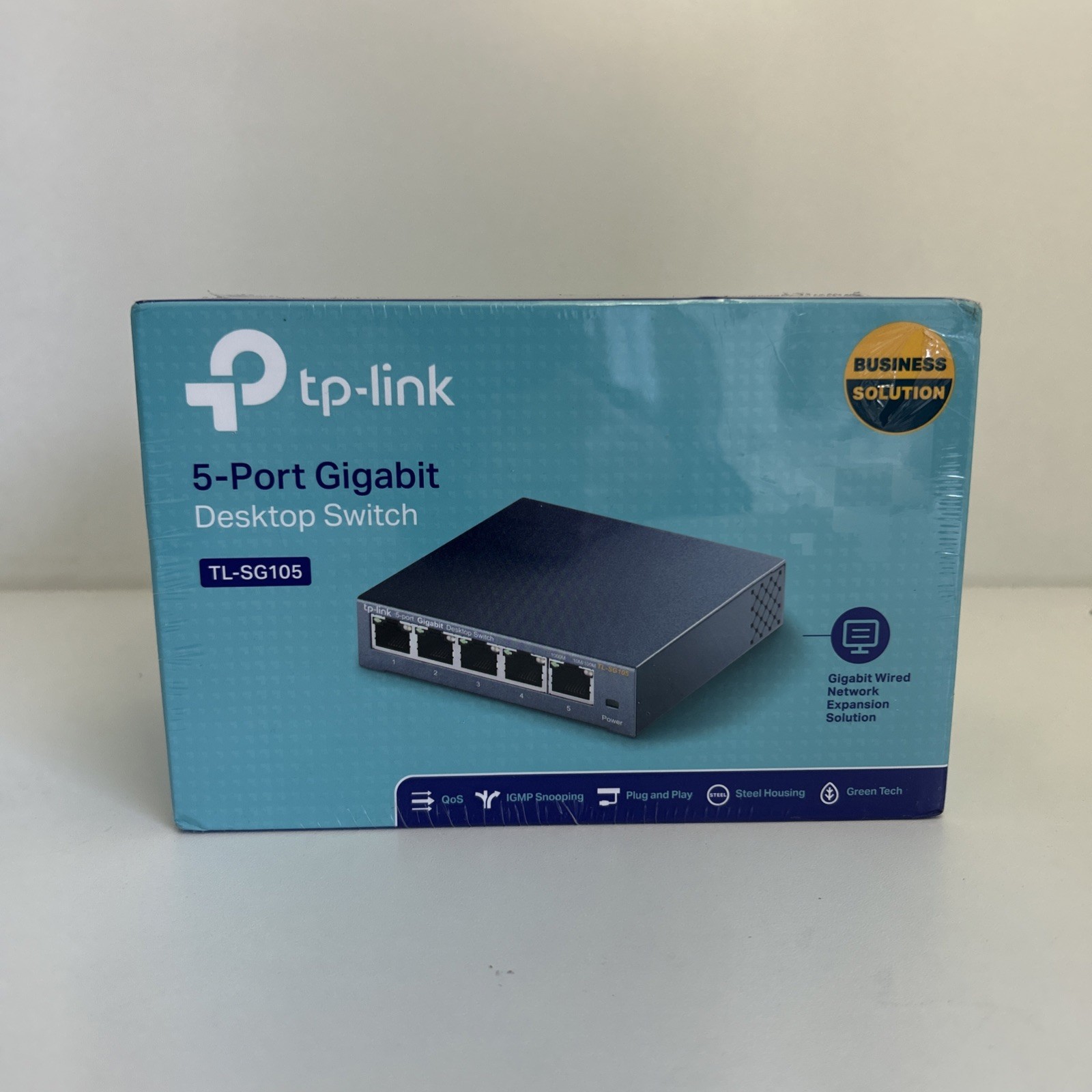 TP-LINK Technologies TP-Link TL-SG105 5-Port Gigabit External Switch