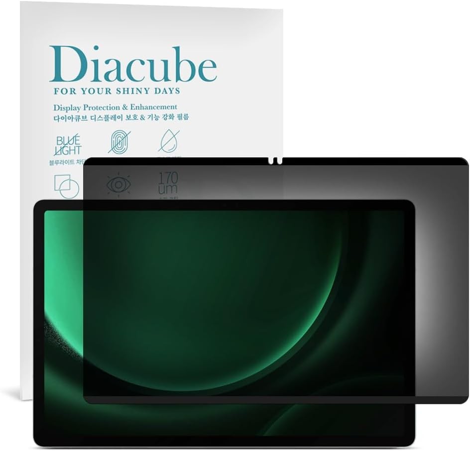 360° 4-Way Privacy Screen Protector for Samsung Galaxy Tab S9 FE / Tab S10 FE 10